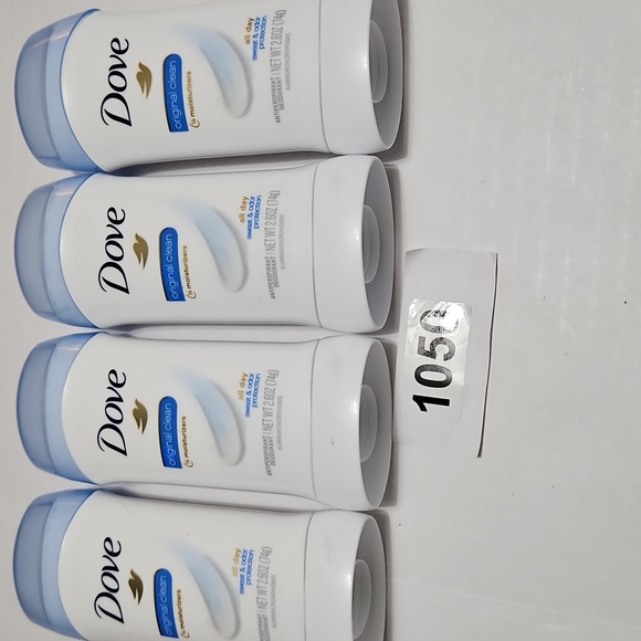 Dove Original Clean Antiperspirant Deodorant Set Of 4 2.6 oz - Picture 5 of 5